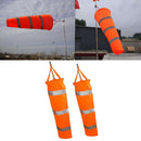 2pcs 24" 30" Windsock Reflective Outdoor Boat Airport Lawn Windsock Bag Flag