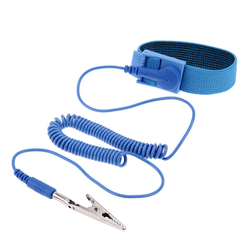 1.8M Wire Anti-Static PVC Wristband with Discharge Cables Wrist Strap