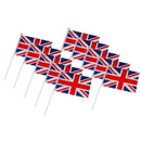 1pc Union Jack Hand Waving Flag Royal Jubilee UK GB Great Britain NFJ Nw