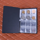 10 Pages 120 Coin Collection Holder Pocket Money Penny Tokens Storage Album