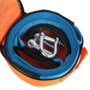 5M 8 Tons Towing Rope Strape Cable With U Hooks Shackle High Strength Nylon