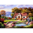 DIY Landscape Picture 5D Full Round Drill Diamond Painting Kits (C1404)