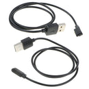 2 Pieces High Quality 2 Pin USB Watch Charging Cable  Charging Base