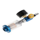 2x Air Regulator Gauge Spray Paint Gun & In-line Air Oil Water Separato XFV