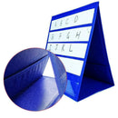Desktop Pocket Charts Teaching Double-sideds Self-standing Foladble Hot Por D7W0