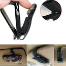 Car Sun Visor Glasses Sunglasses Ticket Receipt Card Holder Clip Storage  Dcjf