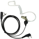 2 Pin PTT Mic Earpiece for BAOFENG UV5R 777s 888S 2 Way Radio Walkie Talkies