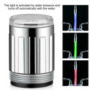 7 Colors LED Water Stream Faucet Light Automatic Changing Spout Shower Sink V3Z4