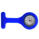 Nurses Brooch Silicone Rubber Tunic Fob Watch Blue