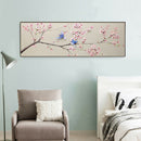 5D DIY Full Round Drill Diamond Painting Spring Bird Cross Stitch Mosaic