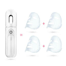 Portable Mini Sprayer Handheld Water Meter USB Charging Treasure Humidifier