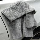 6PCS 500GSM 40X40Cm Super Thick Plush Edgeless Microfiber Towels Car Care C C9J3