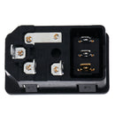 Inlet Male Power Socket With Fuse Switch 10A 250V 3 Pin IEC320 C14 ADB Cy