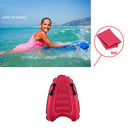 Portable Inflatable Surf Body Board with Handle Swimming Floating Mat Red