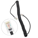8pin Flexible Car Radio Sound Audio Speaker Microphone Cable Line For ICOM H133V