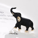 Enamel Elephant Enamel Lapel Collar Animal Brooch Pin Bouquet Jewelry GiftJ  Kw