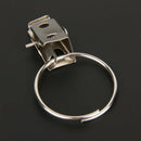 20pcs Stainless Steel Window Shower Curtain Rod Clips Rings Drapery Clips