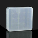 Battery Case Plastic Box For 4X18650 Transparent & Hot New