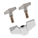 3pcs Quick Release Wing Nuts Screws for Drum Cymbal Stand Accessory