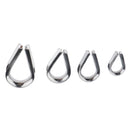1 Pack M6 304 Stainless Steel Thimble For 1/4" 6mm Diameter Wire Rope