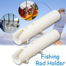 Boat Fishing Rod Holder Boat Marine Tube Rod Holder White Plastic