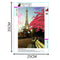 5D DIY Diamond Painting Paris Tower Path Cross Stitch Embroidery Mosaic Kit