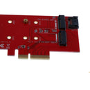 Desktop NGFF M.2 B+M Key SSD to PCI-E PCI Express 4X Converter Card Adapter