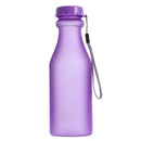 Candy Colors Unbreakable Frosted Plastic Kettle 550mL Water Bottle (Purple)