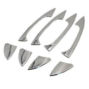 Lots 8 Chrome Door Handle Covers Trim For Mercedes Benz W166 W117 W246