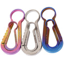 Titanium Mini High Loading-Bearing Carabiner Outdoor Hook Edc Tool Carabine