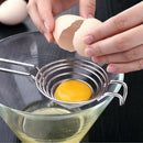 Spiral Stainless Steel Egg Yolk Separator Hand Eggs Gadgets Egg Steamer Too U7F5