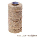 DIY Handmade Woven Hemp Rope Photo Wall String Packing Craft Party Decor
