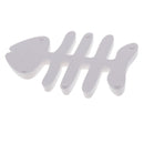 Plastic Reptile Gecko Vivarium Mealworm Feeding Food Dish Bowl Fishbone L