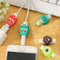 6pcs USB Earphone Owl Shaped Cable Saver Data Charger Protector L M9P0 Hot N3Y0