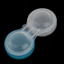 30 Pieces Mini Contact Lens Box Travel Soaking Case Transparent Plastic