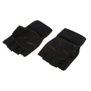 Half Finger Breathable Anti-Slip Climbing Cycling Fishing Gloves Black