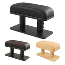 Universal Auto Car Armrest Box Mat PU Leather Console Pad Memory Foam Cushion