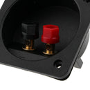 DIY Home Car Stereo Screw Cup Connectors Subwoofer Plugs 2-Way Speaker Box