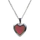 2pcs Charm Color Changing Mood Locket Pendant Necklace Fashion Jewelry Gift