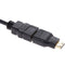 20cm 1080P Micro HDMI to VGA Converter Adapter With Audio Video Cable Fits HDTV