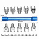 Easy Apply Durable Hard Motorcycle Tool Bike Repairing Hardened Tip Spoke Wrench