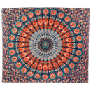 Geometric Printing Carpet Sleeping Blanket Tapestry (Mandala16 150x130cm) SN9F