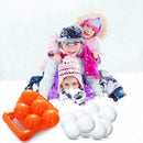 5 Snowballs Maker Clip Children Outdoor Sports Winter Beach Sand Mold Tool