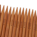93pcs Bamboo Straight Circular Knitting Needle Crochet Hook Weave Set 2-10mm