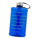 Water Bottle Reusable Drinking Jug Cup Outdoor Bike Sports 2.2L Blue