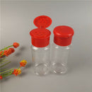 2pcs/Set Plastic Salt Pepper Vinegar Oil Cruet Shaker Jar Clear Bottle Po Gw
