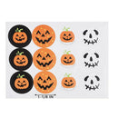 Halloween Pumpkin Stickers 120pcs Packaging Seal Diy Candy Gifts Tags Labels New