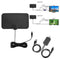 Indoor Digital 50 Miles HDTV Antenna Receiver VHF UHF Antenna w/Amplifier #gib