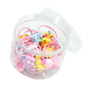 30 Pieces Girls Hair Band Elastic Rubber Bands Ropes Ponytail Holder