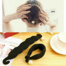 3 Pcs Set Hair Fast Bun Magic Foam Sponge Hair Tool M4Q1 Bun T Maker Donut M0C8